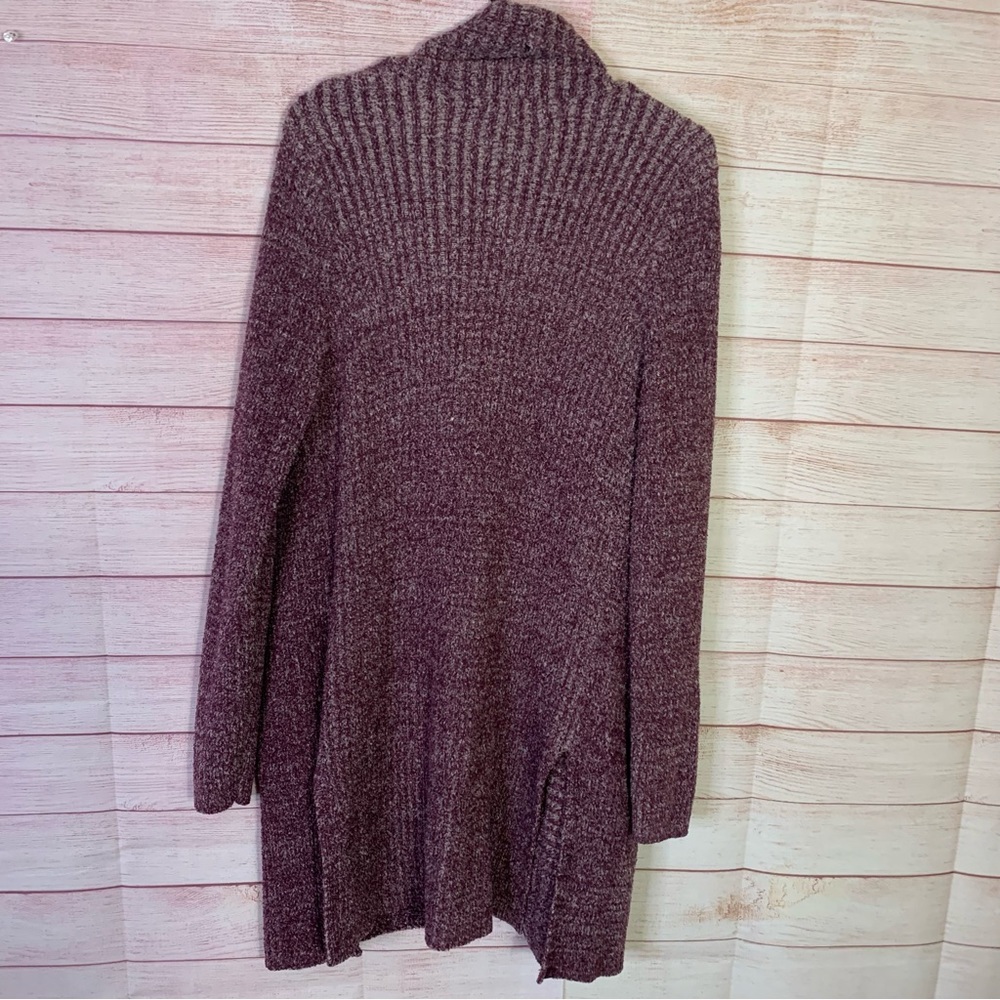 Barefoot Dreams Burgundy CozyChic Lite Montevideo Cardigan Size 1X - Picture 7 of 7